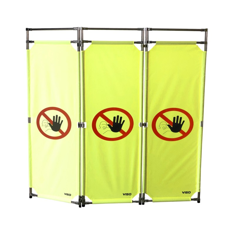 Intervention barrier - 3 panels