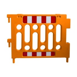 Barrière droite polypropylène 1m2