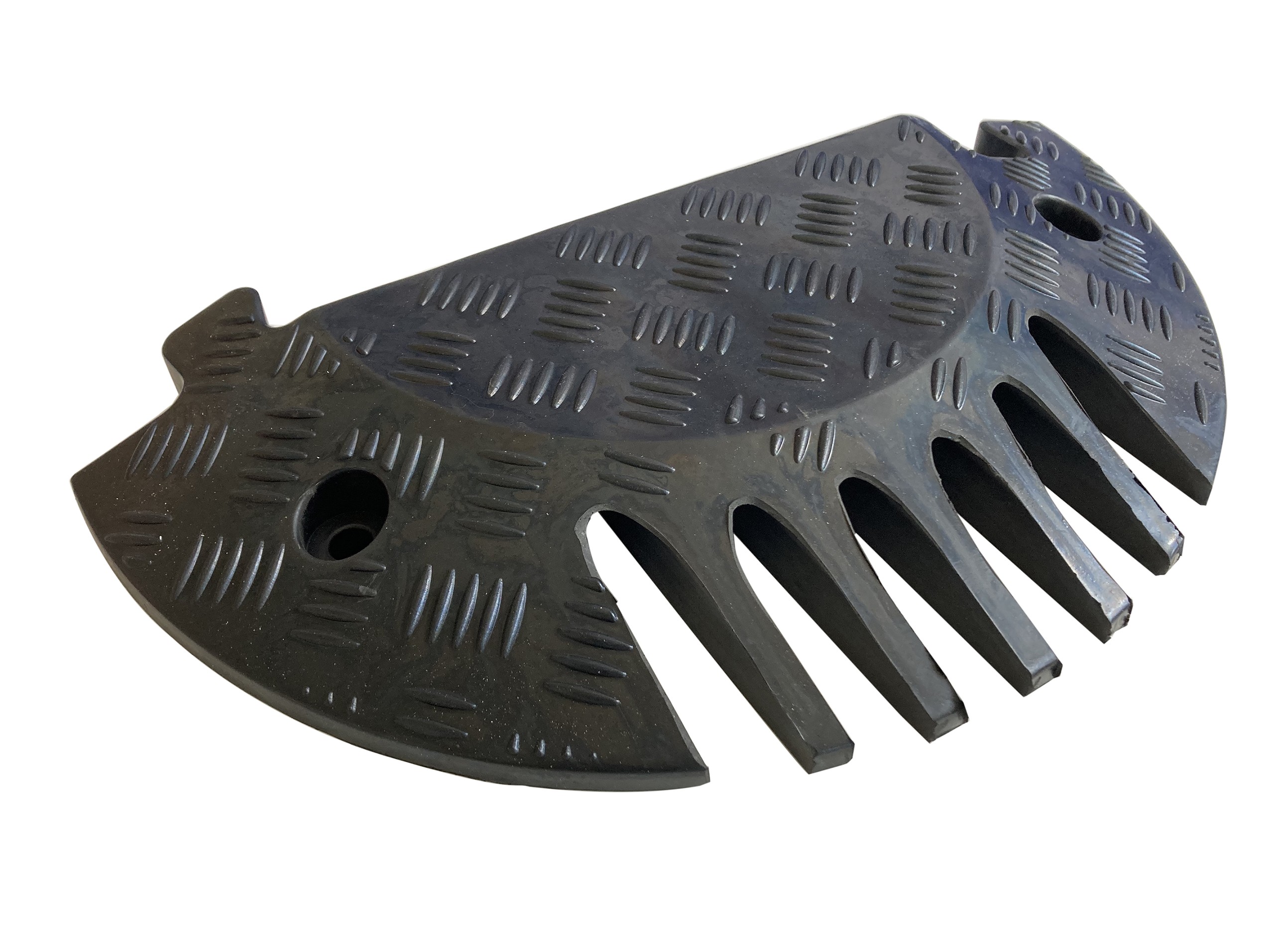 End cap for cable protector with lid