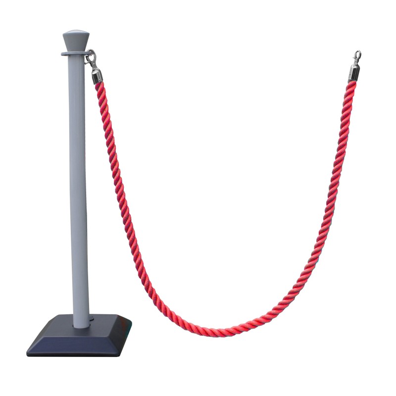 Plastic guidance post with cord