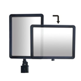 Accessory for exhibition post for elastic cord