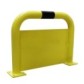 Hoop protection guard with plate