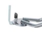 Wall-mounted 3 bikes rack