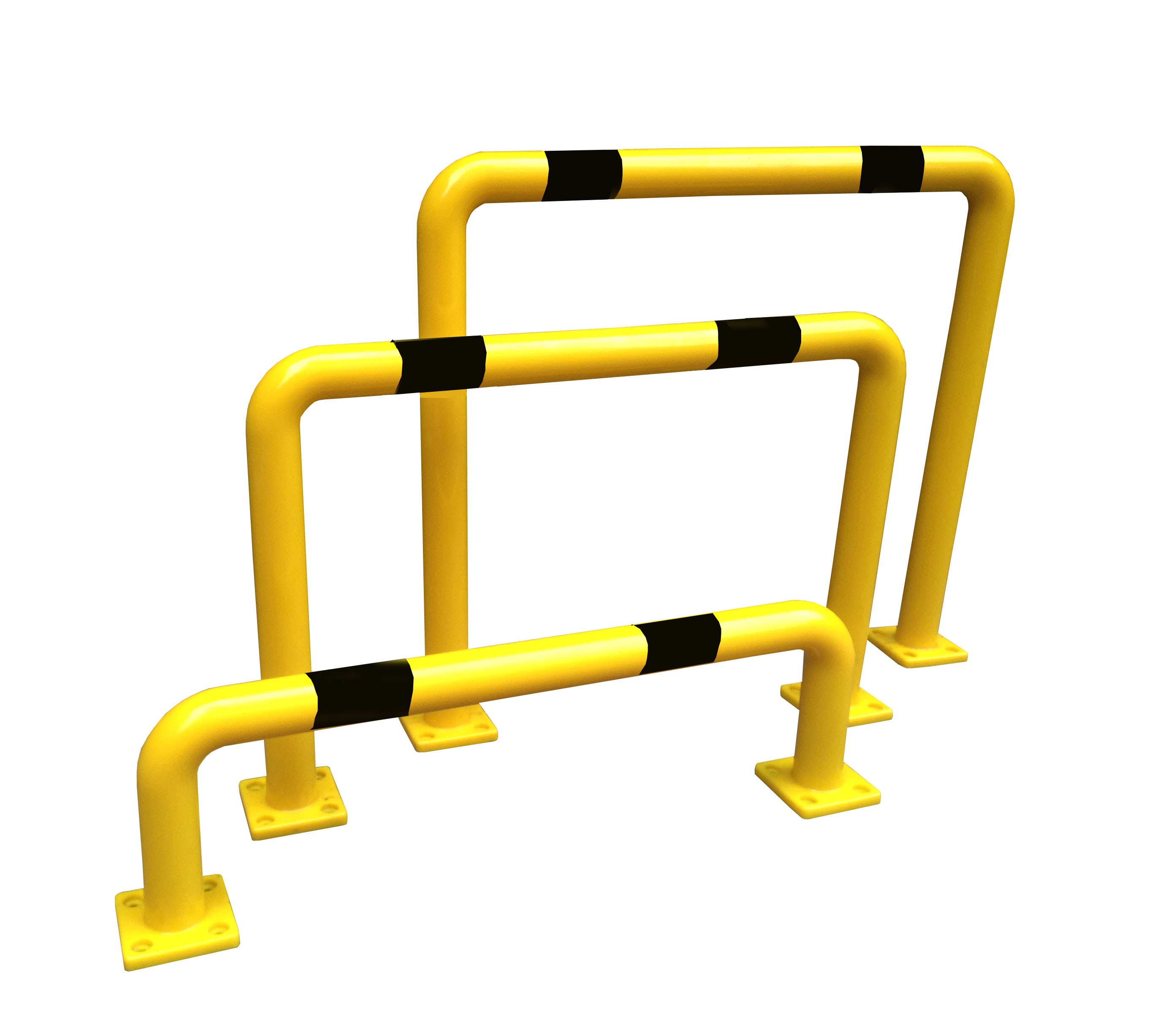 Flexible safety hoop
