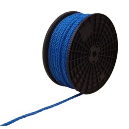 Colored polypropylene rope - spool