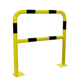 Safety barrier with steel rounded edges  - Viso