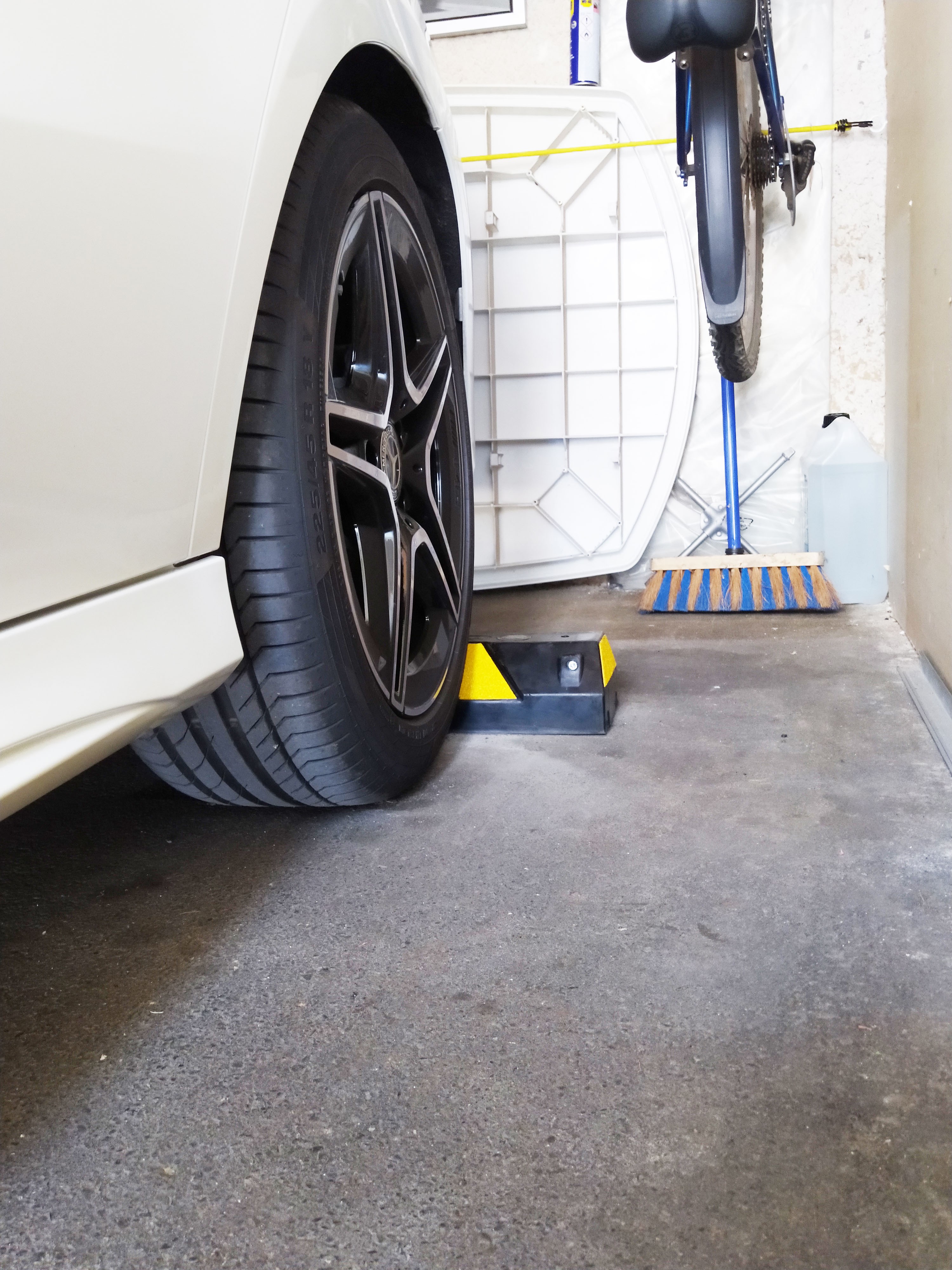 Butée de parking amovible