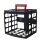 Transport case with 4 bucket-style cases
