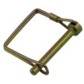 "D" type steel pin
