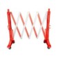 Barrière extensible plastique avec roulettes 2 m