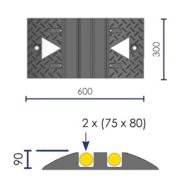 TRUCK CABLE PROTECTOR - TOP LOADING