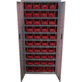 Armoire à bacs avec portes