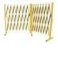 Extendable steel safety barrier