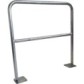 Steel safety barrier to be fixed with a diameter of 40 mm