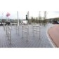 Steel safety barrier to be fixed with a diameter of 40 mm
