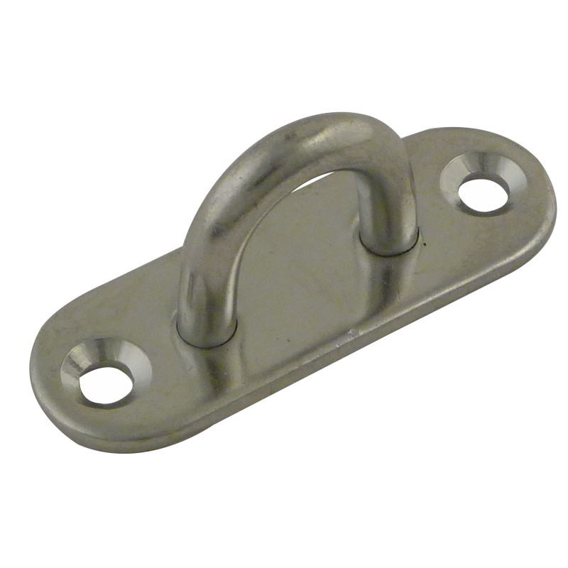 Steel long eye plate