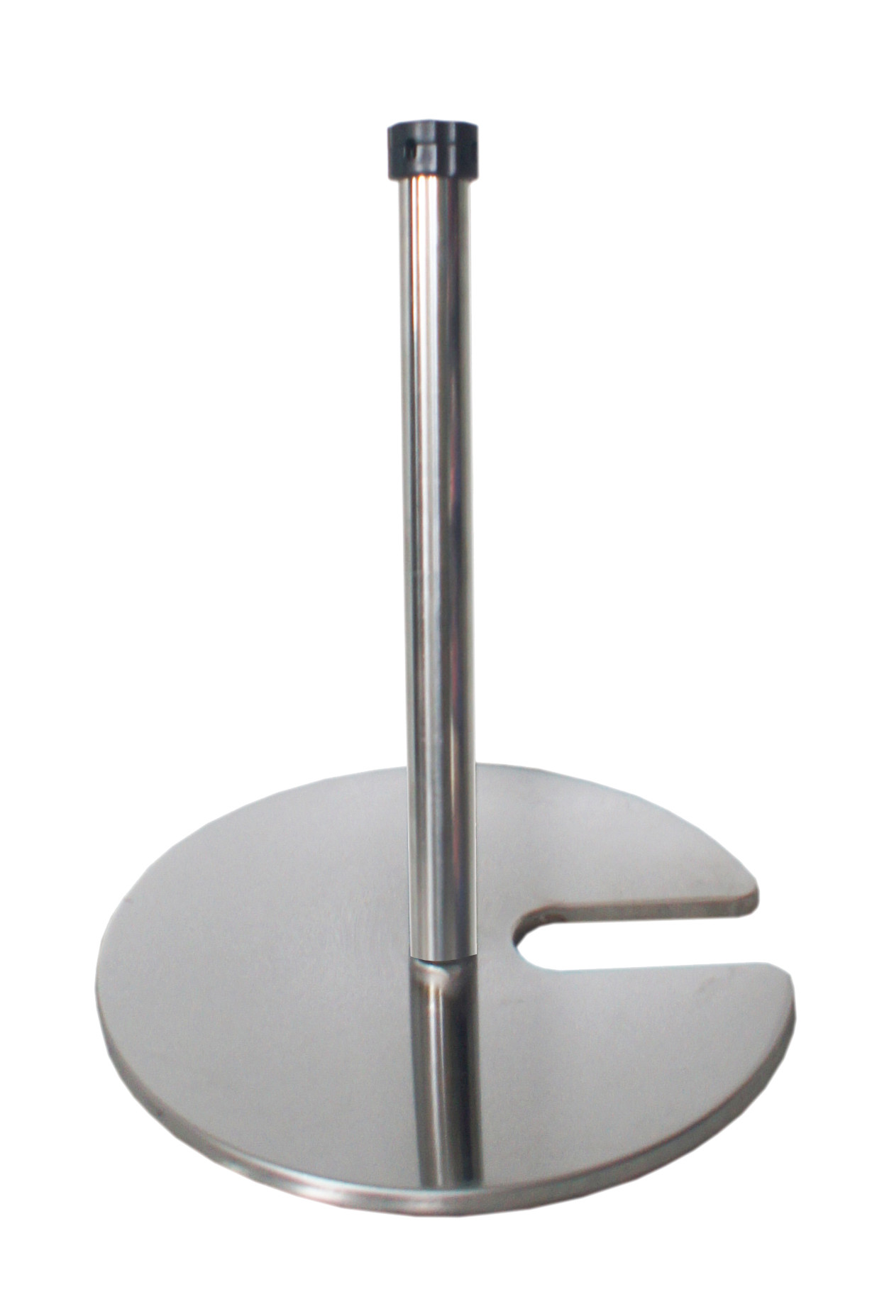 Exhibition post for elastic rope