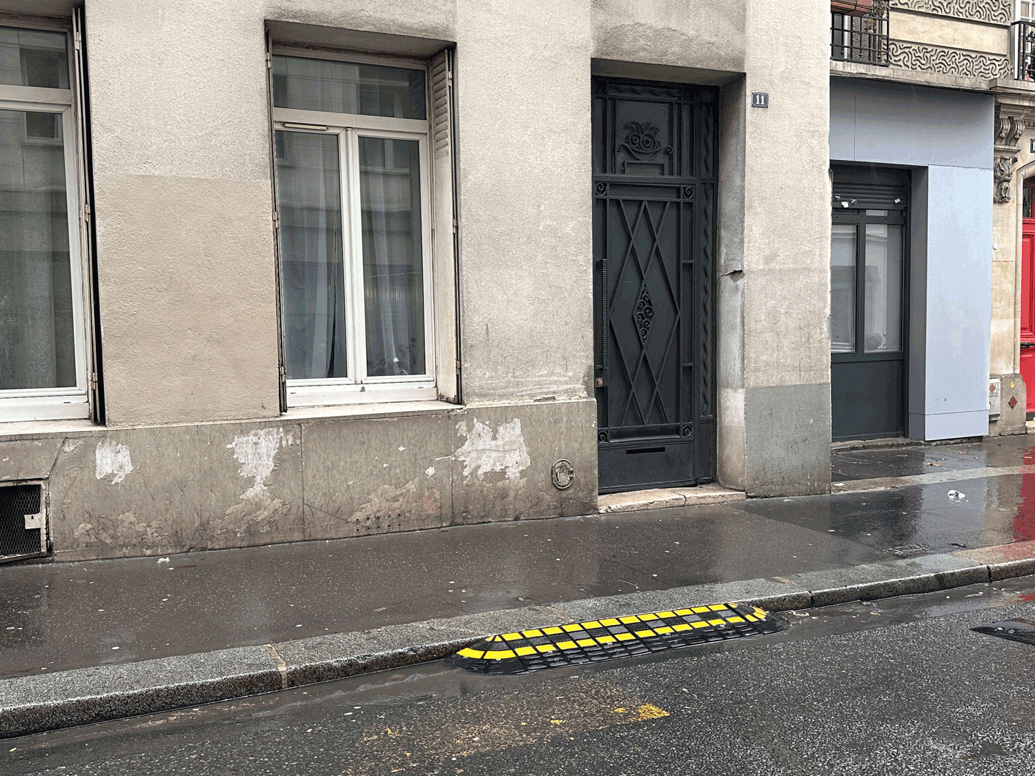 Rampe d'accès caoutchouc