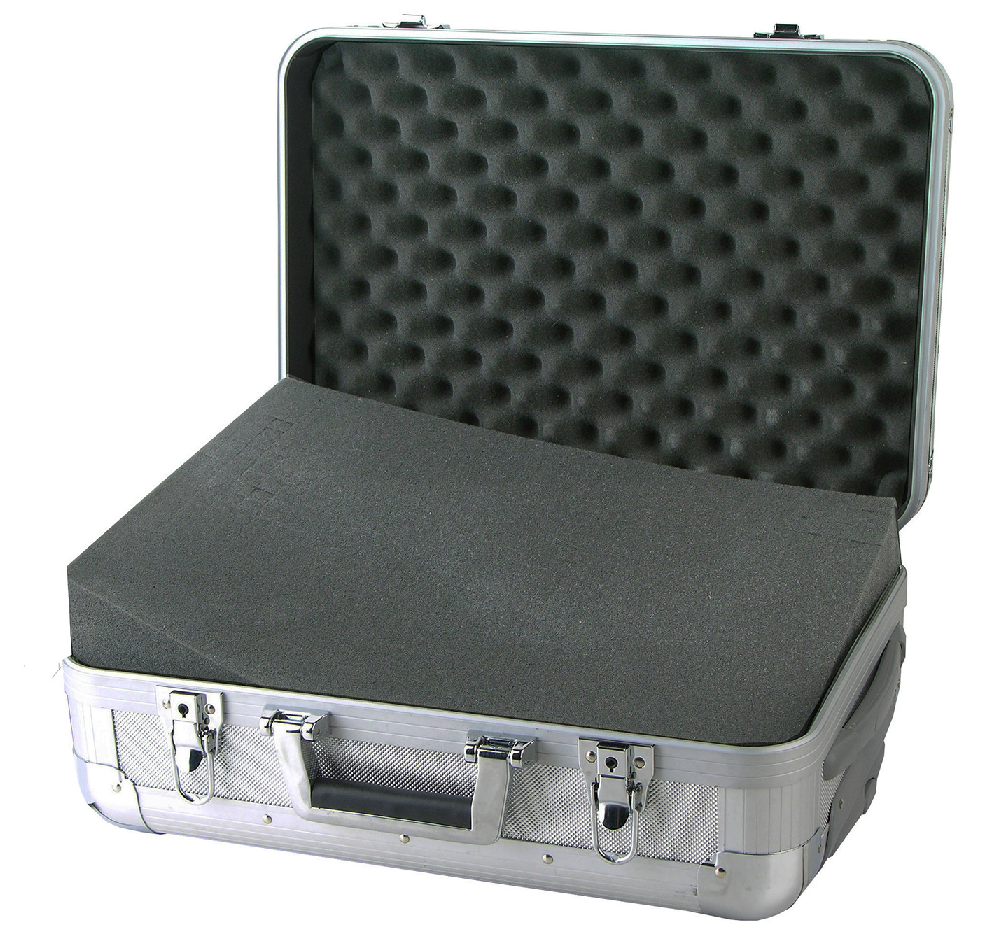 Mallette de protection aluminium poignée télescopique