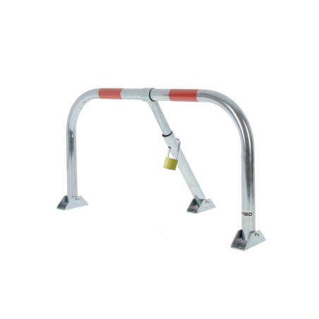 Arceau de parking avec cadenas