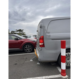 Arceau de parking à mémoire de forme