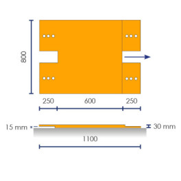 Tapis anti-herbe