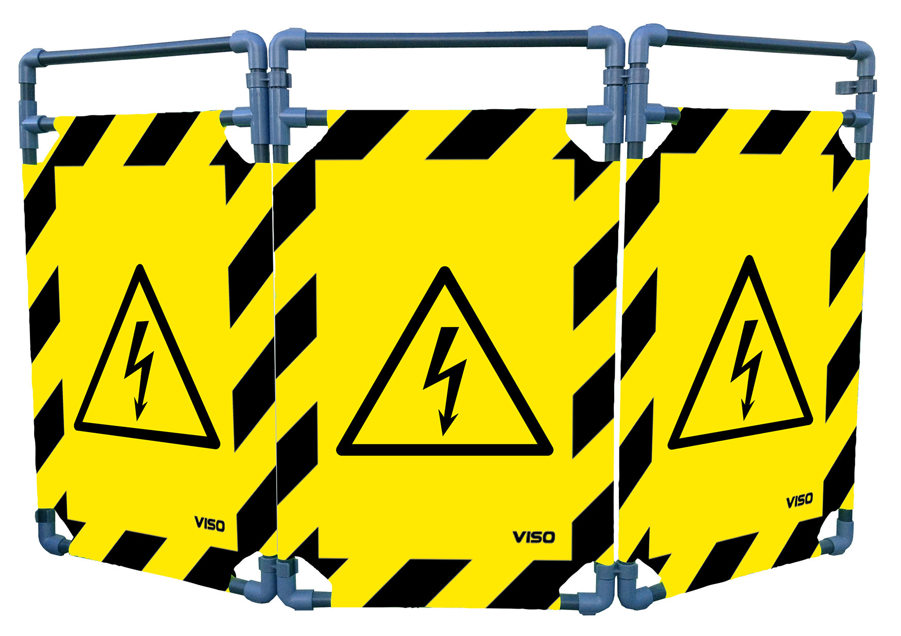 Intervention barrier - 3 panels