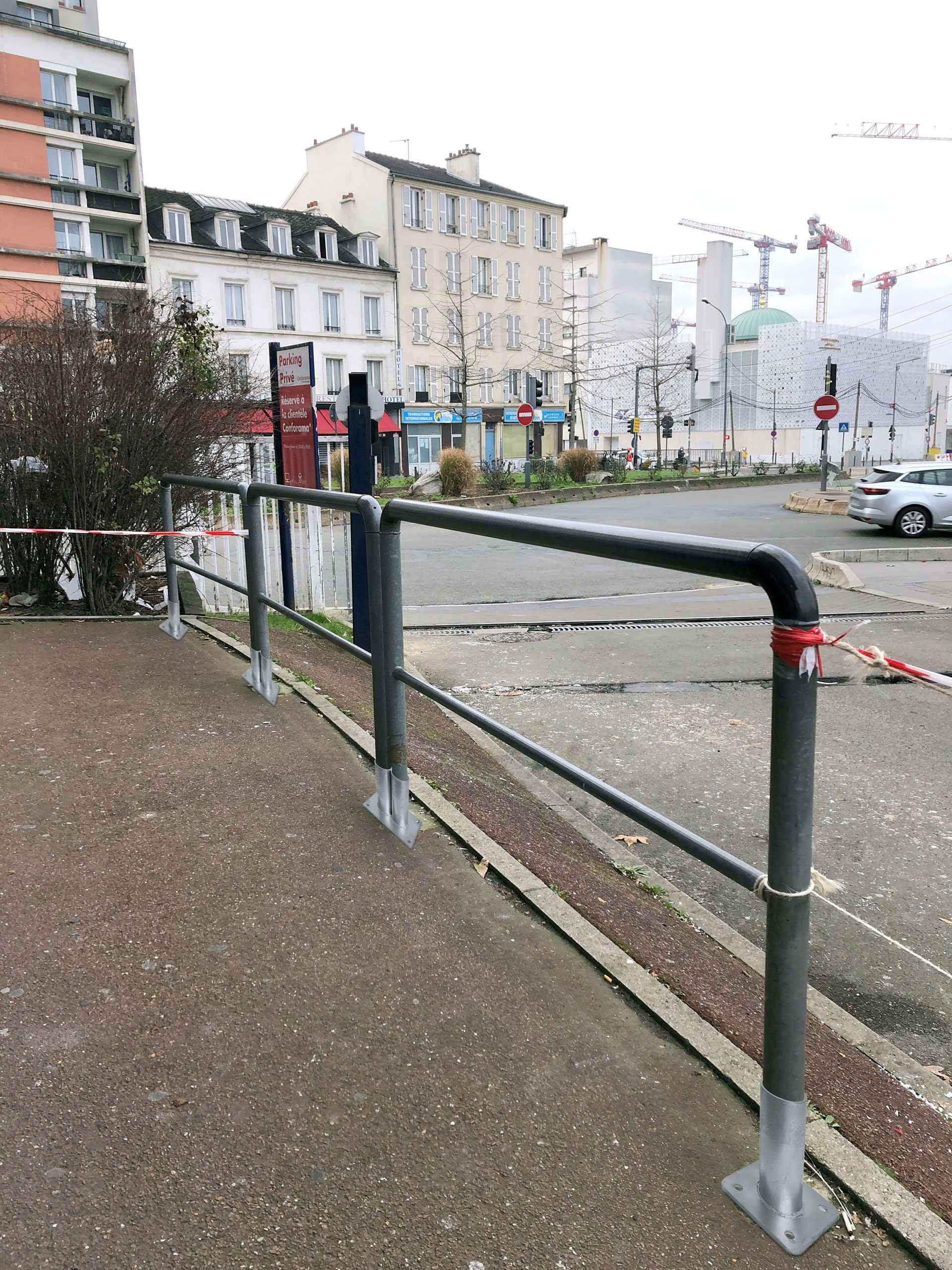 Fastener accessories for barriers to embed