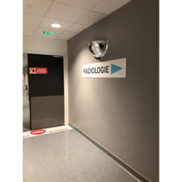 Miroir de surveillance hémisphérique