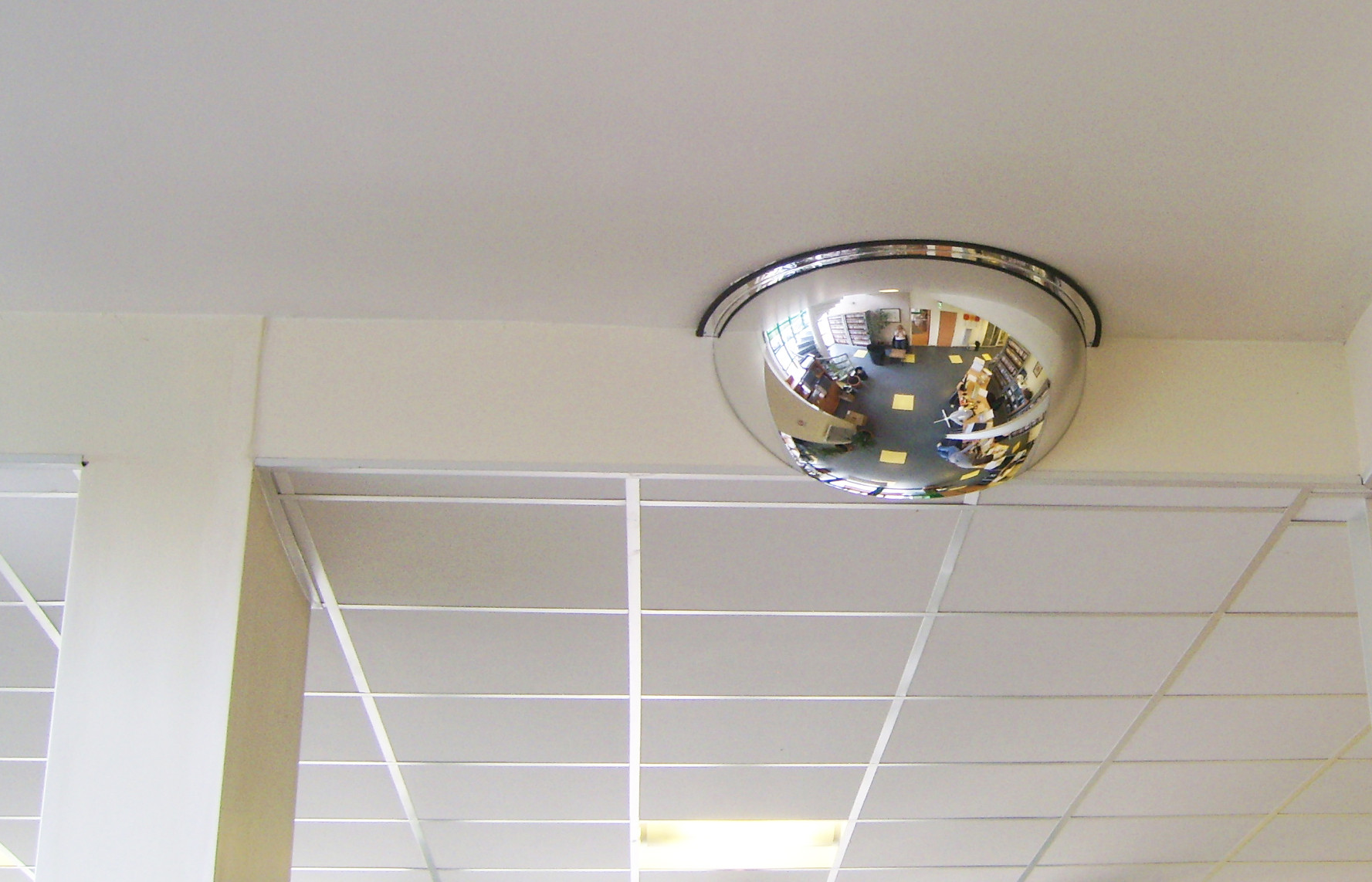 Miroir de surveillance hémisphérique