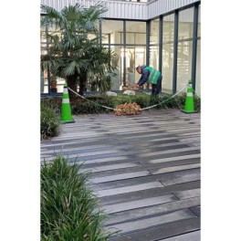 Bordure de balisage continue et flexible