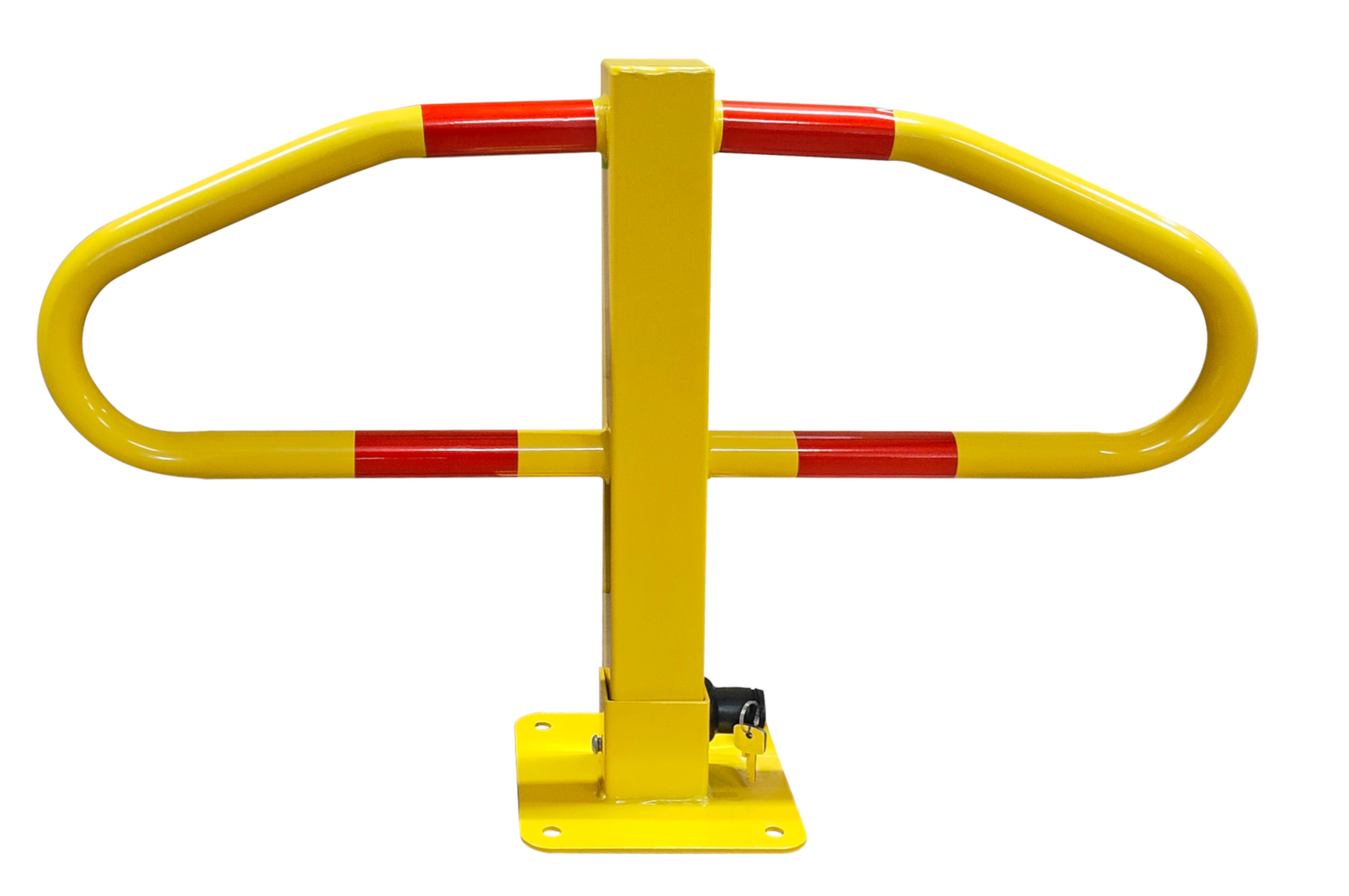 Arceau de parking avec pied central