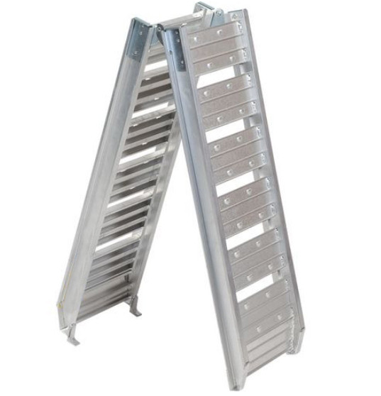 Aluminum loading ramp