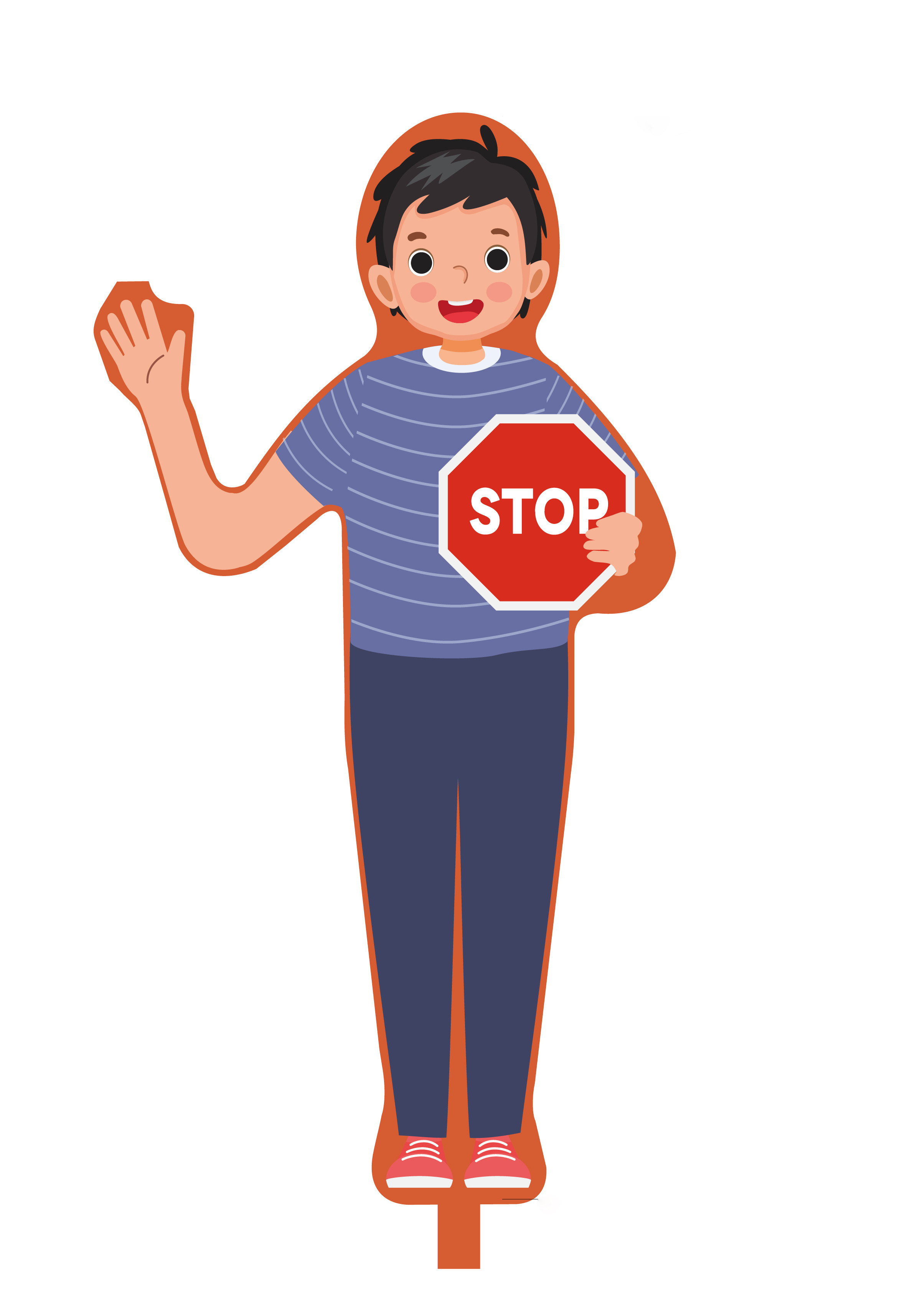 Traffic signal character