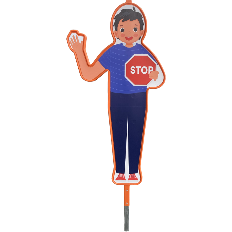 Traffic signal character