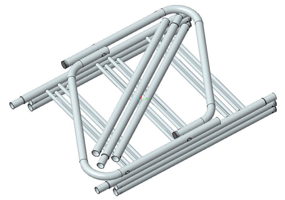 Mobile bike rack