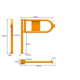 Modular barrier Ø 60mm