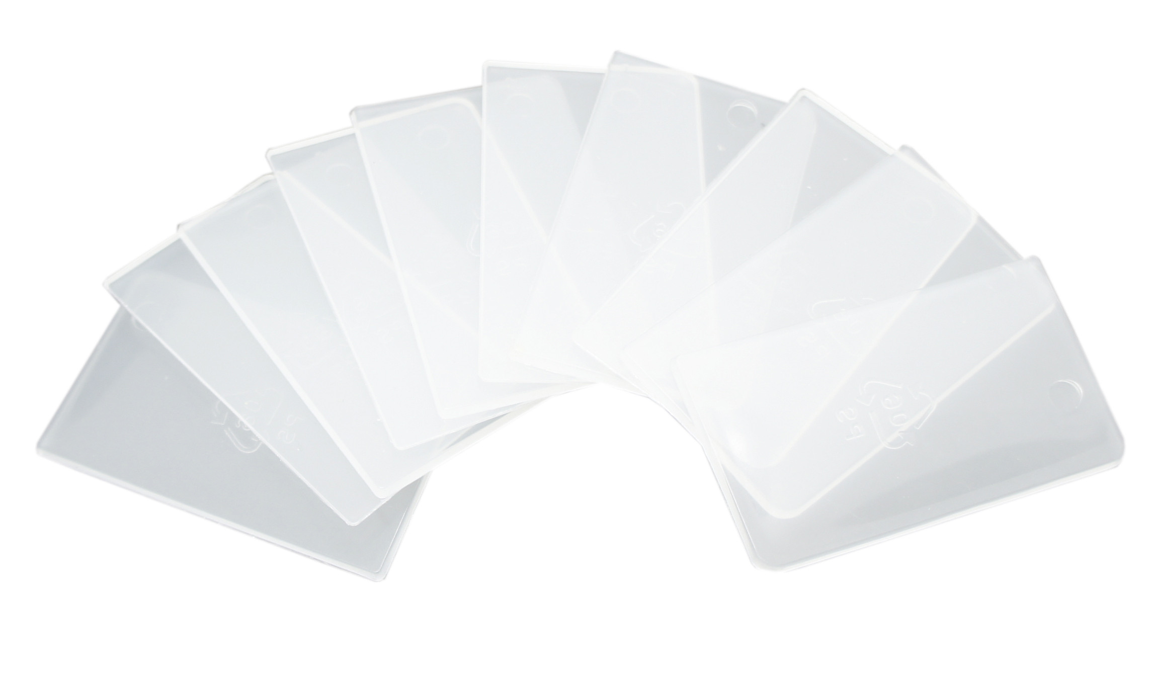 Set of 10 dividers for small or large metal locker