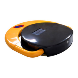 Automatic parking solar bollard