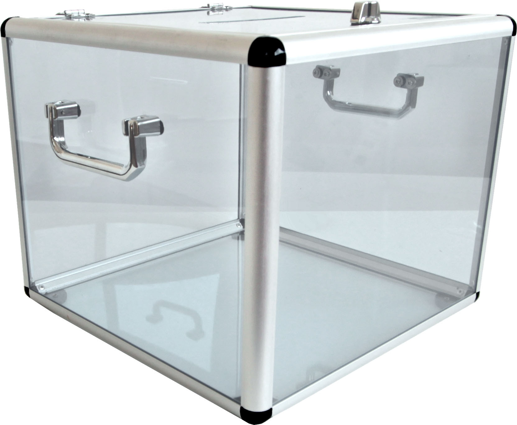 Standard ballot box with key from 25L to 48L