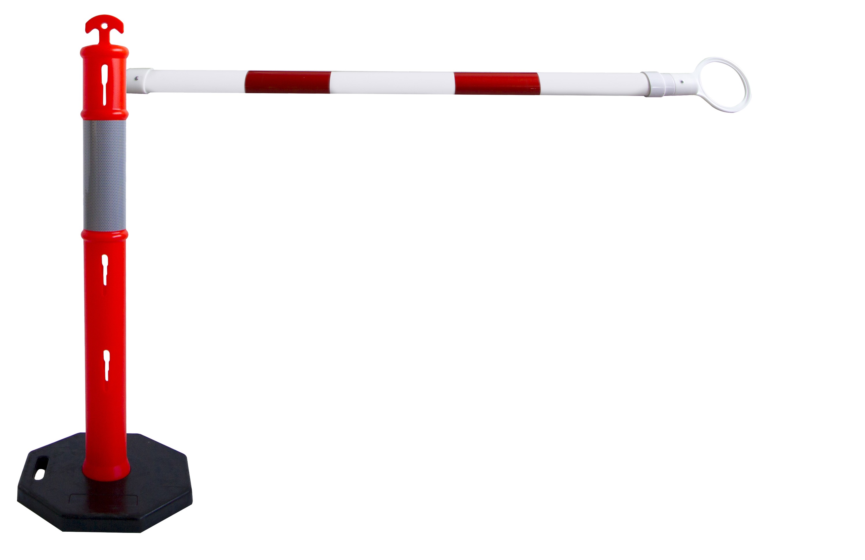 Balise avec lisse ronde extensible