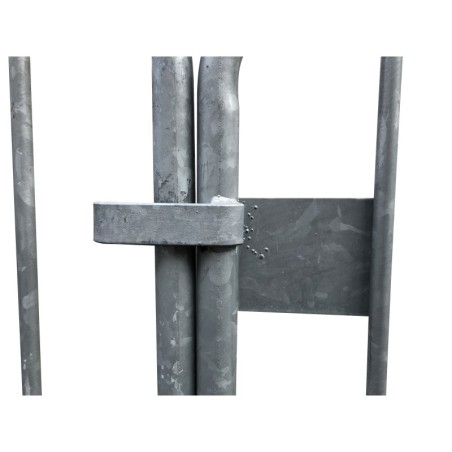 Galvanized crowd control...