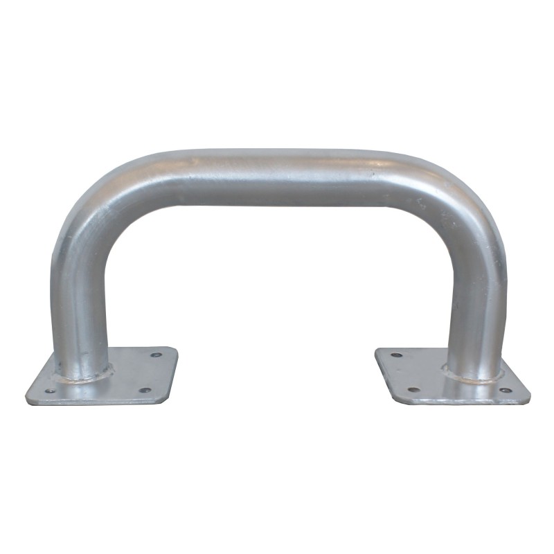 Steel safety barrier to be fixed with a diameter of 40 mm or 60 mm