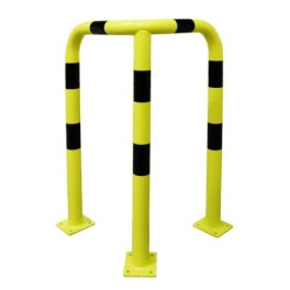 Steel hoop corner protection