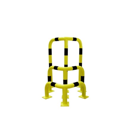 Steel hoop corner protection