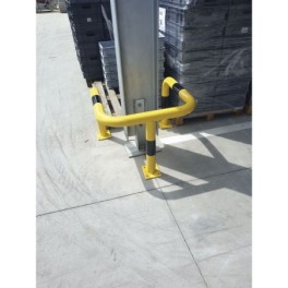 Steel hoop corner protection
