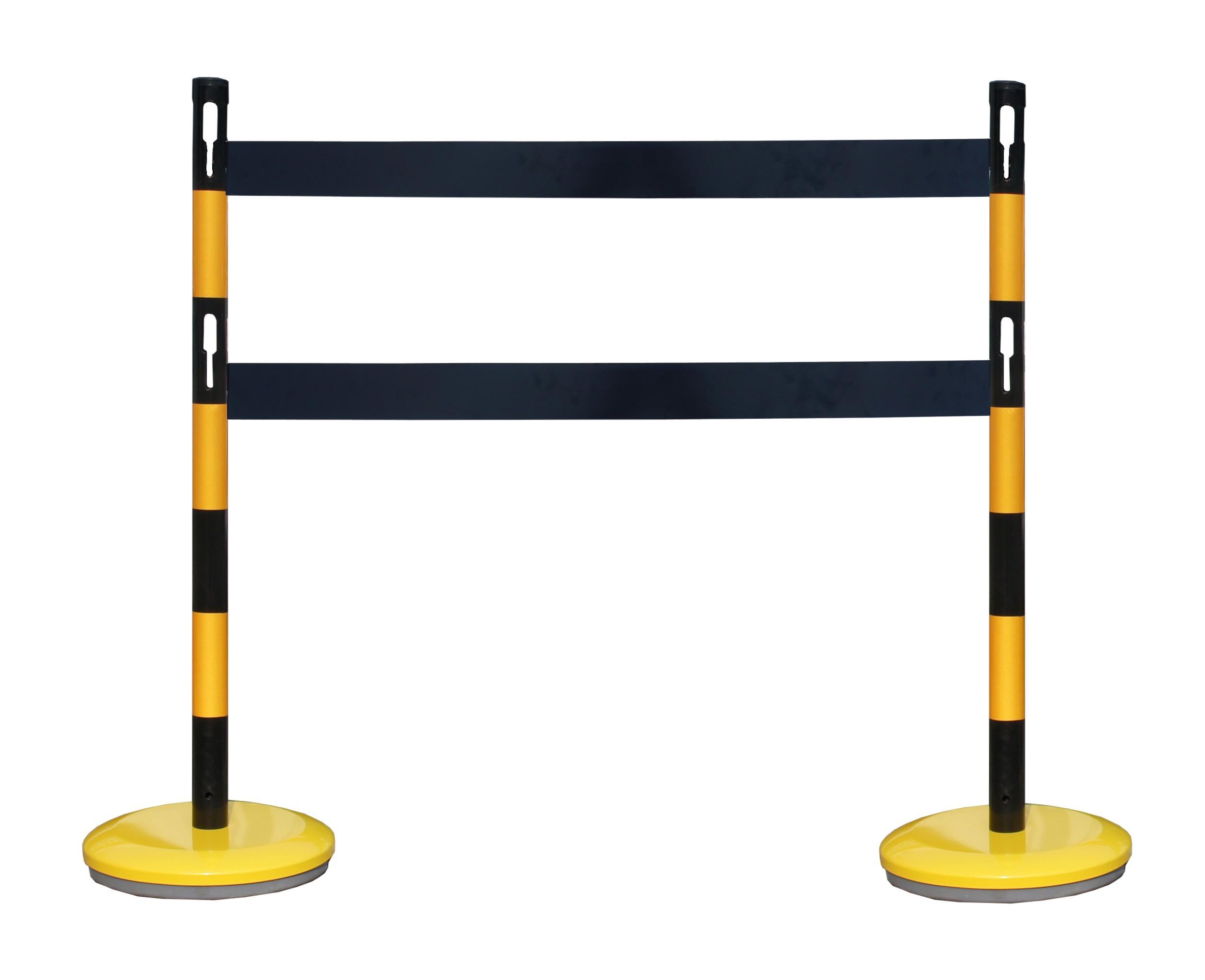 Steel marking post kit with barrier