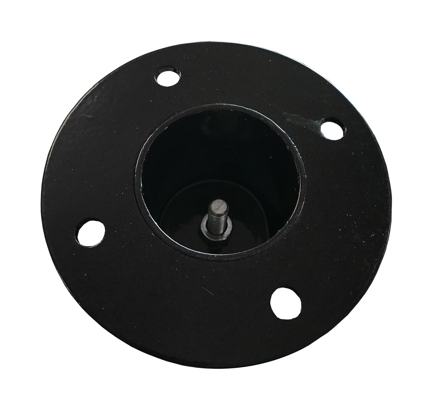 Base for steel marking post