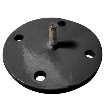 Base pour poteau de balisage acier