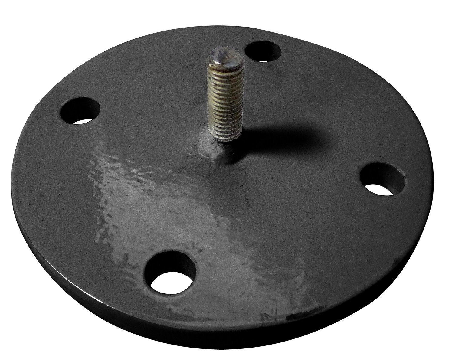 Base for steel marking post